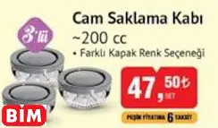 CAM SAKLAMA KABI ~200 CC